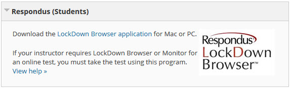 respondus lockdown browser for mac
